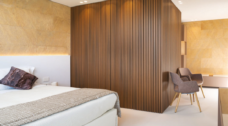 Paneles_ de madera acústica en manzano Cáceres