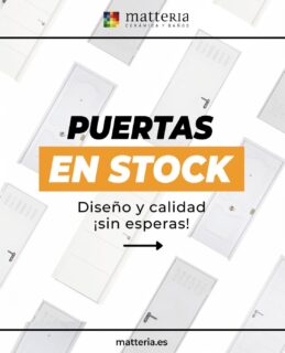 Puertas en stock
Te ofrecemos una selección de puertas interiores, exteriores,trasteros y cortafuegos, con diseño, calidad y disponibilidad inmediata. 

👉Consúltanos disponibilidad y encuentra la puerta perfecta para tu espacio. 

#matteria #puertas #interiorismo #hogaracogedor #grupomanzano