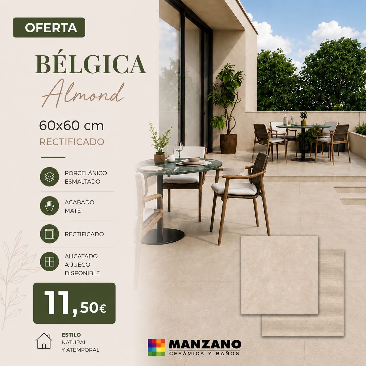 En stock‼️‼️

Ven a vernos a nuestra exposición. 🛁
Calidad, disponibilidad inmediata y listo para ti.👌🏼

Te esperamos en C/Mar de Bering s/n, Pol.Ind. Charca Musia. Cáceres. 

#manzanoceramicaybaños #ofertas #reforma #materialesdeconstrucción #suelosyparedes