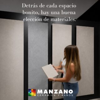 Elegir los materiales adecuados es el primer paso para crear un espacio que te represente y perdure en el tiempo. ✨

En nuestra exposición podrás ver, tocar y comparar diferentes acabados, formatos y estilos para encontrar la opción perfecta para tu proyecto.

Nuestro equipo te acompaña en cada decisión para que el resultado sea exactamente como lo imaginas.

#manzanoceramicaybaños #materialesdeconstrucción #cerámica #interiorismo #cáceres